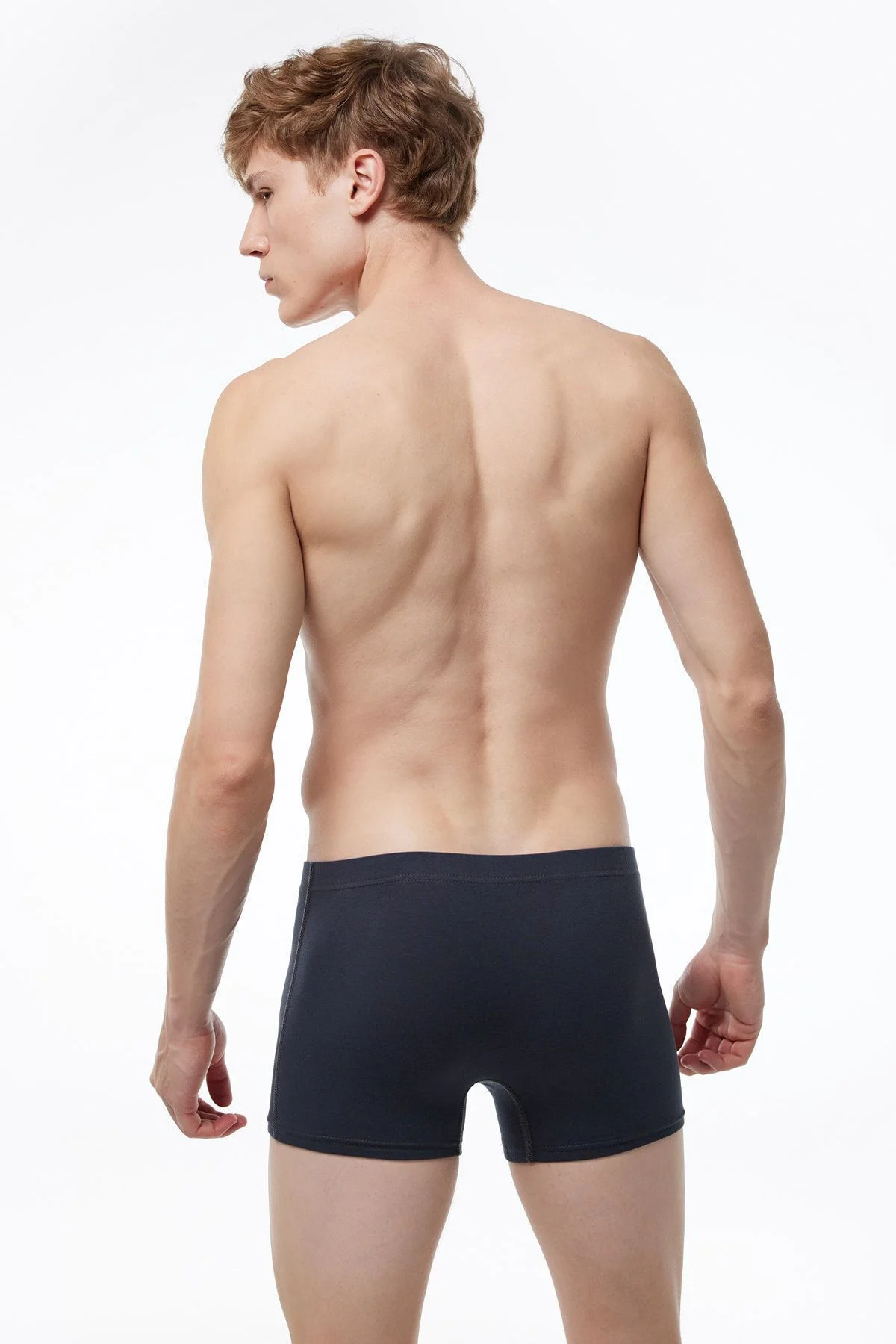 Erkek Füme Likralı Modal Boxer 058