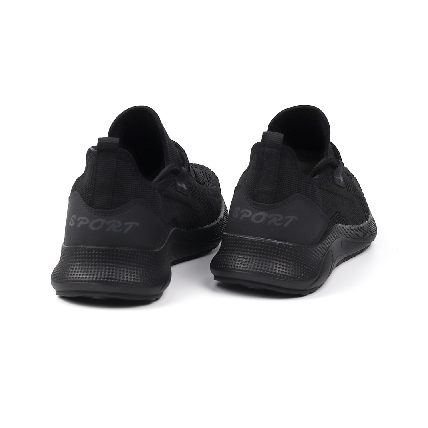 Kajila Erkek Siyah Sneaker Spor Ayakkabı Rahat Hafif Günlük