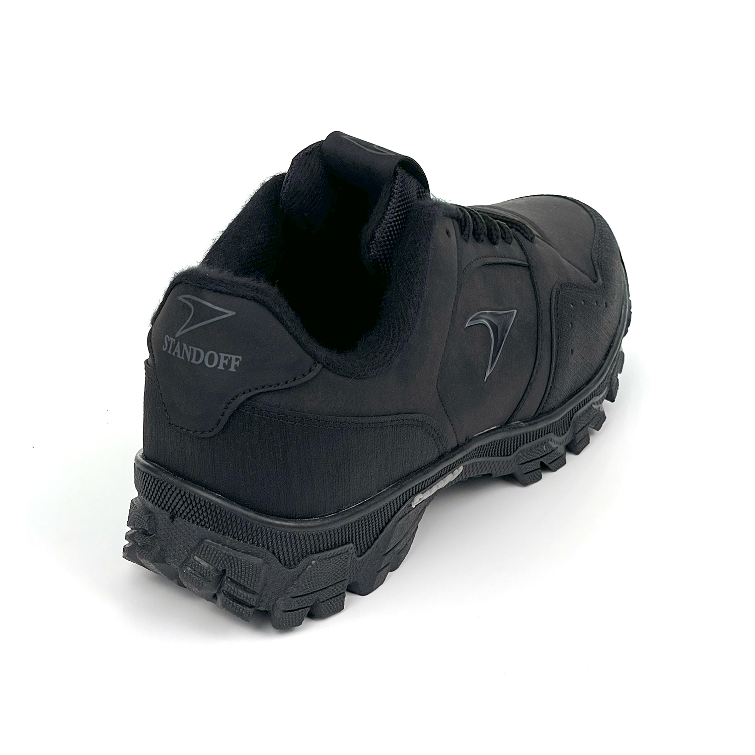 Erkek Siyah Su ve Soğuğa Karşı Dayanıklı Kışlık Outdoor Ayakkabıs