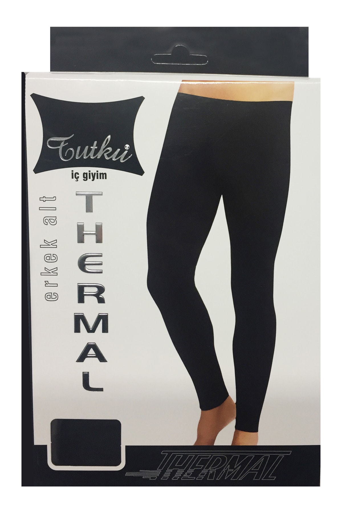 Tutku Erkek Siyah Tertermal Alt