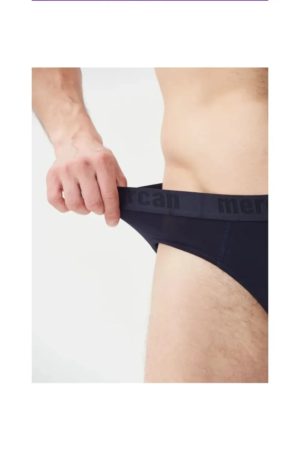 Erkek Slip Lacivert Renk 2'li Paket