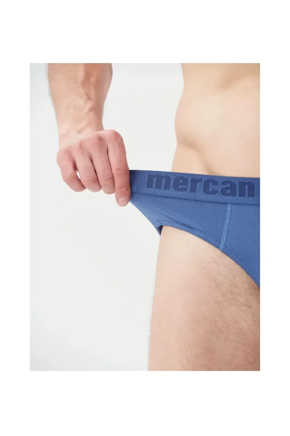 Erkek Slip Mavi Renk 2'li Paket