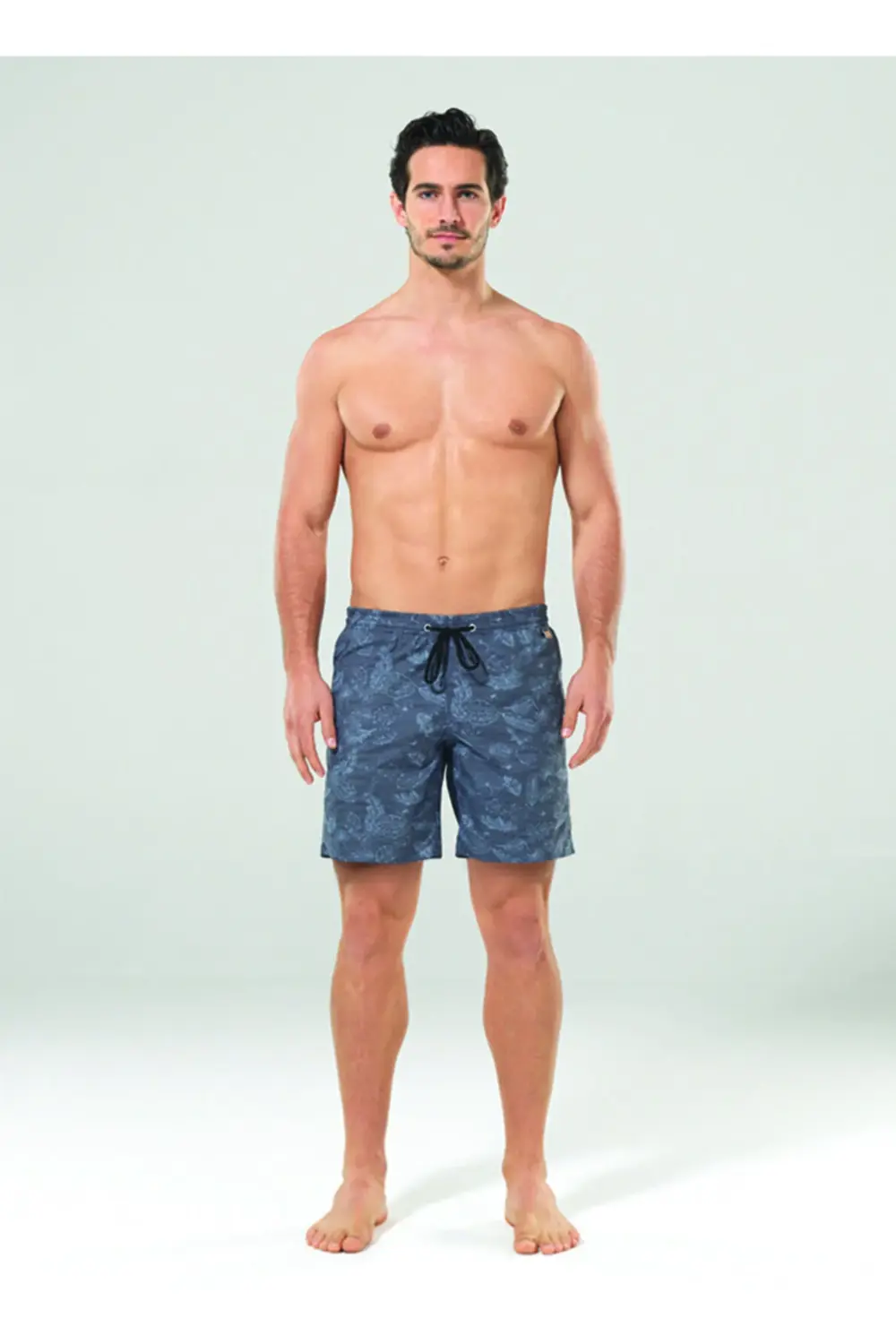 Erkek Şort Mayo 8830 - Çizgili