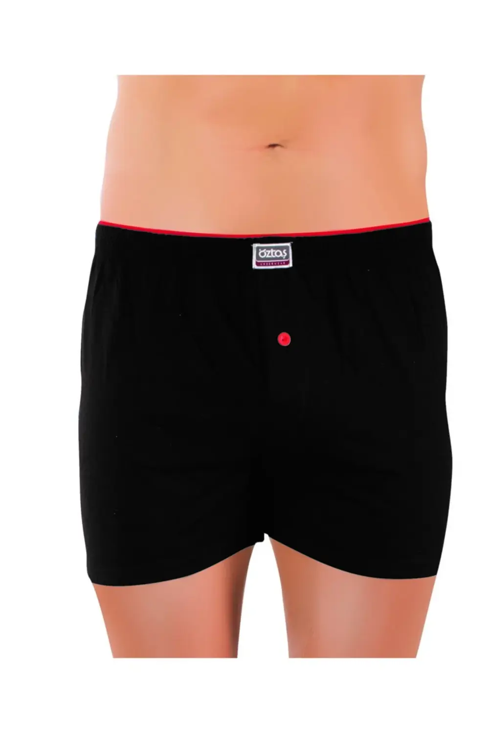 Erkek Süprem Siyah Boxer 3 Lü