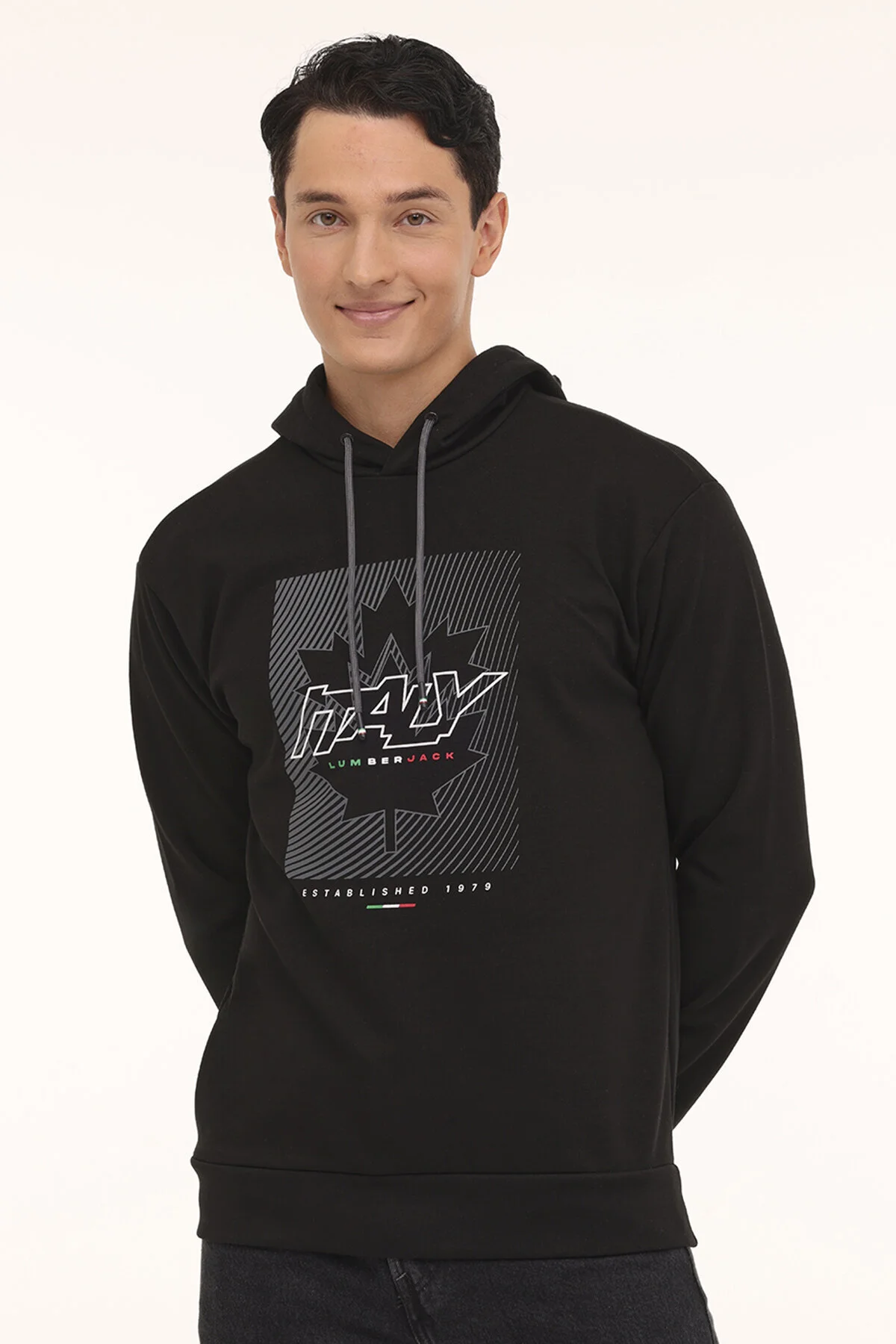 Erkek Sweatshirt RENATO 17SD1047 SIYAH