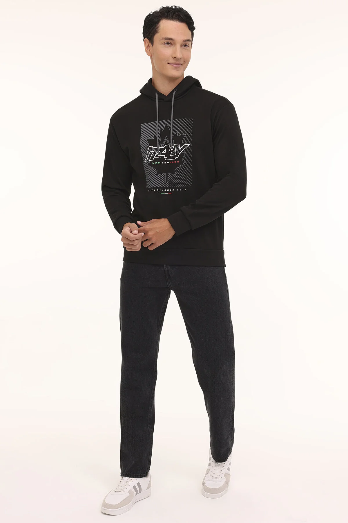 Erkek Sweatshirt RENATO 17SD1047 SIYAH