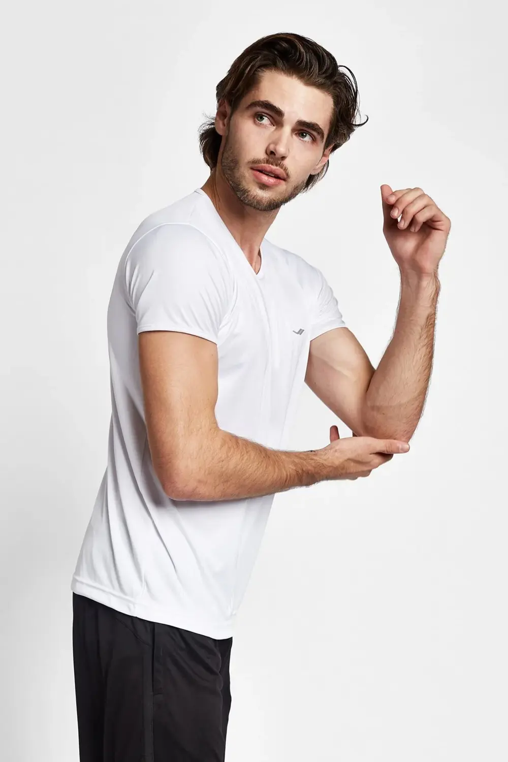 Erkek T-shirt 19STEB001221-001