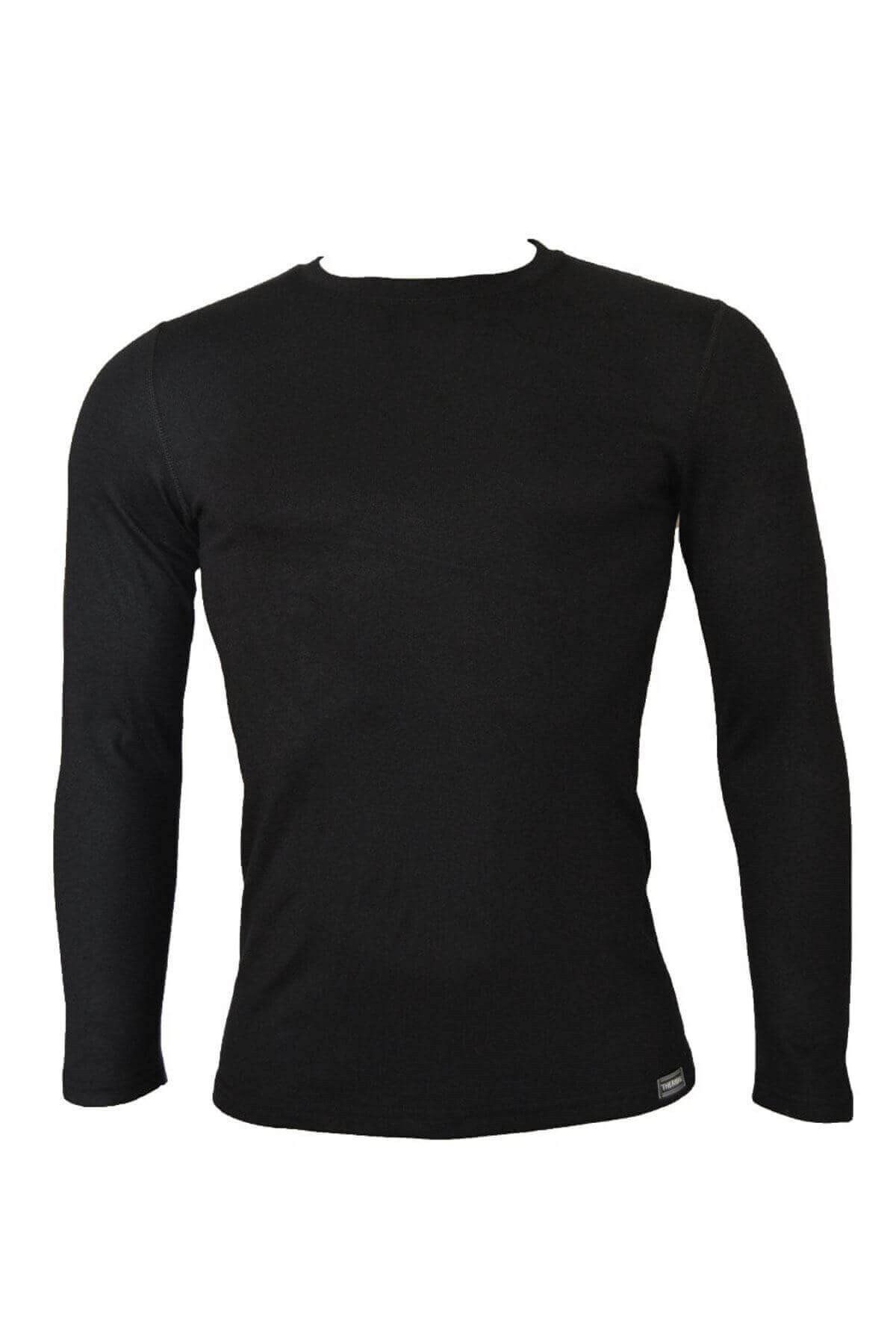 Malabadi Erkek Termal Bisiklet Yaka Uzun Kol Üst İçlik