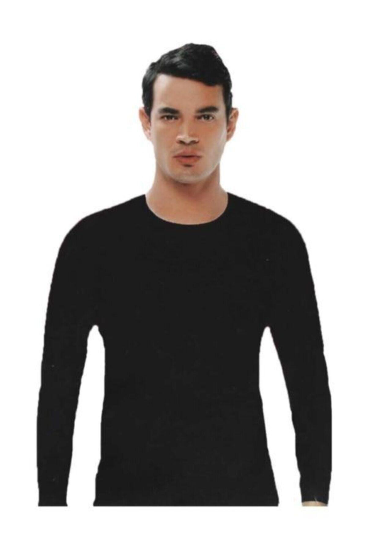 Gümüş Erkek Termal Üst İçlik Siyah 4054