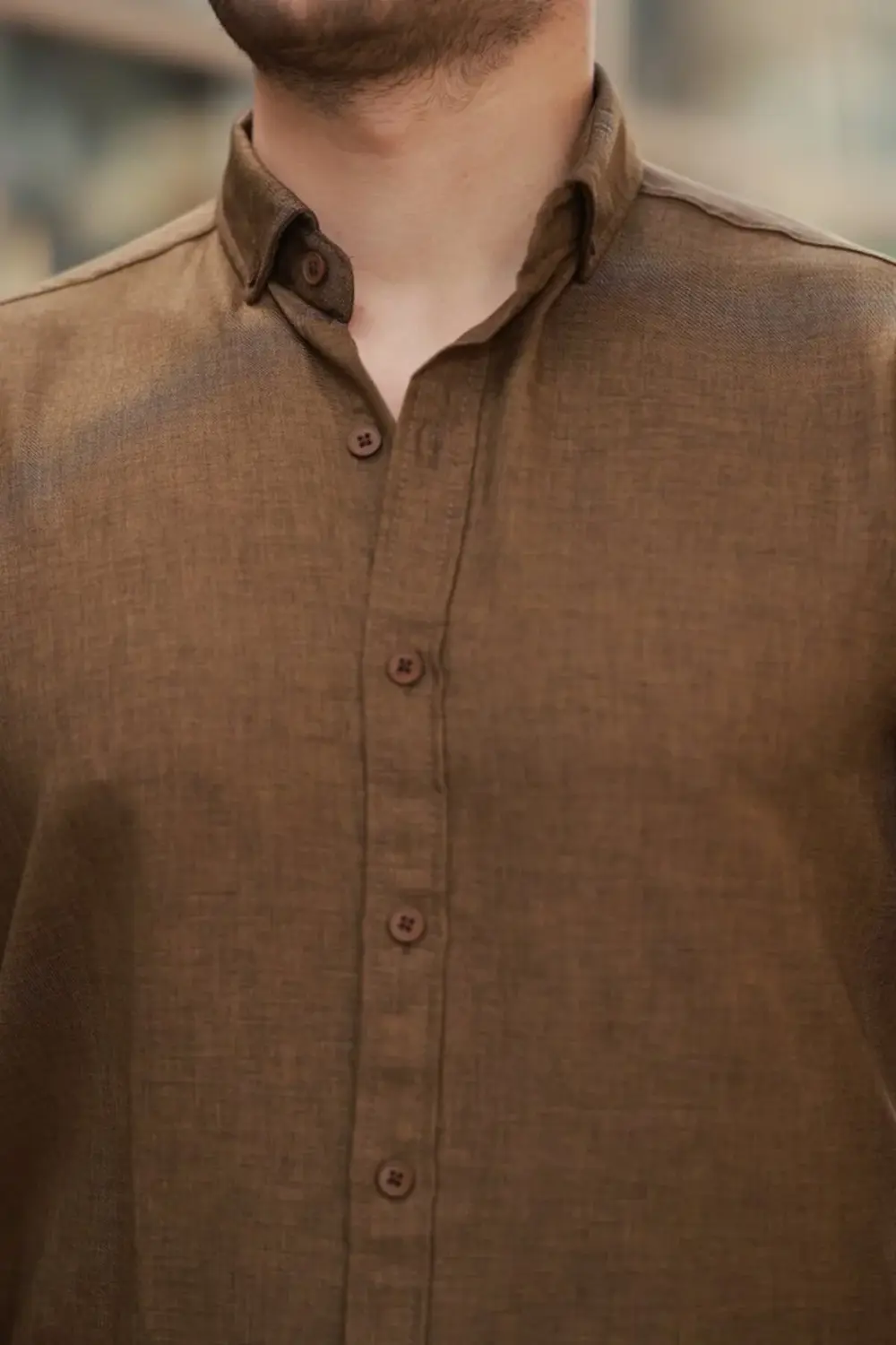 Erkek Uzun Kollu Gömlek