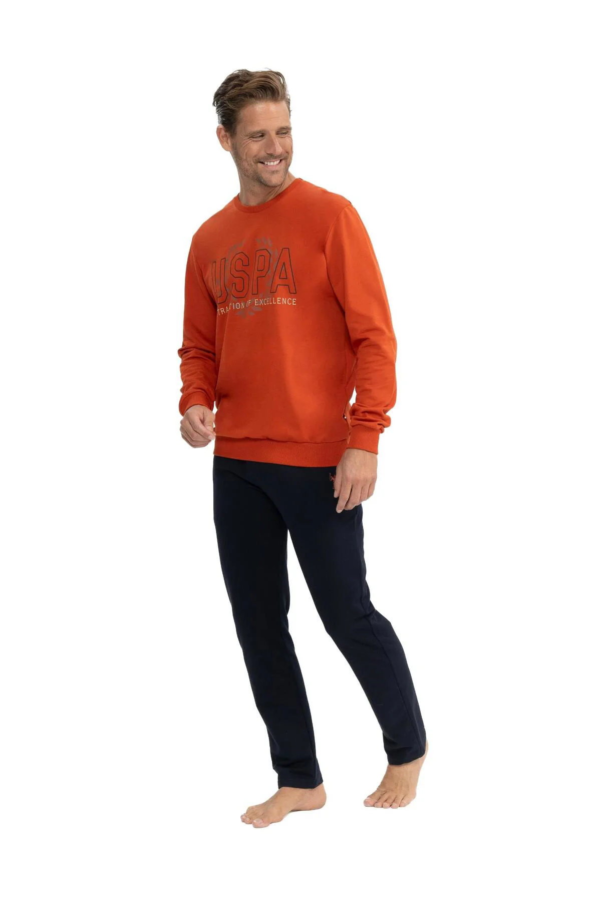 Erkek Uzunkol Kışlık Pijama Takım