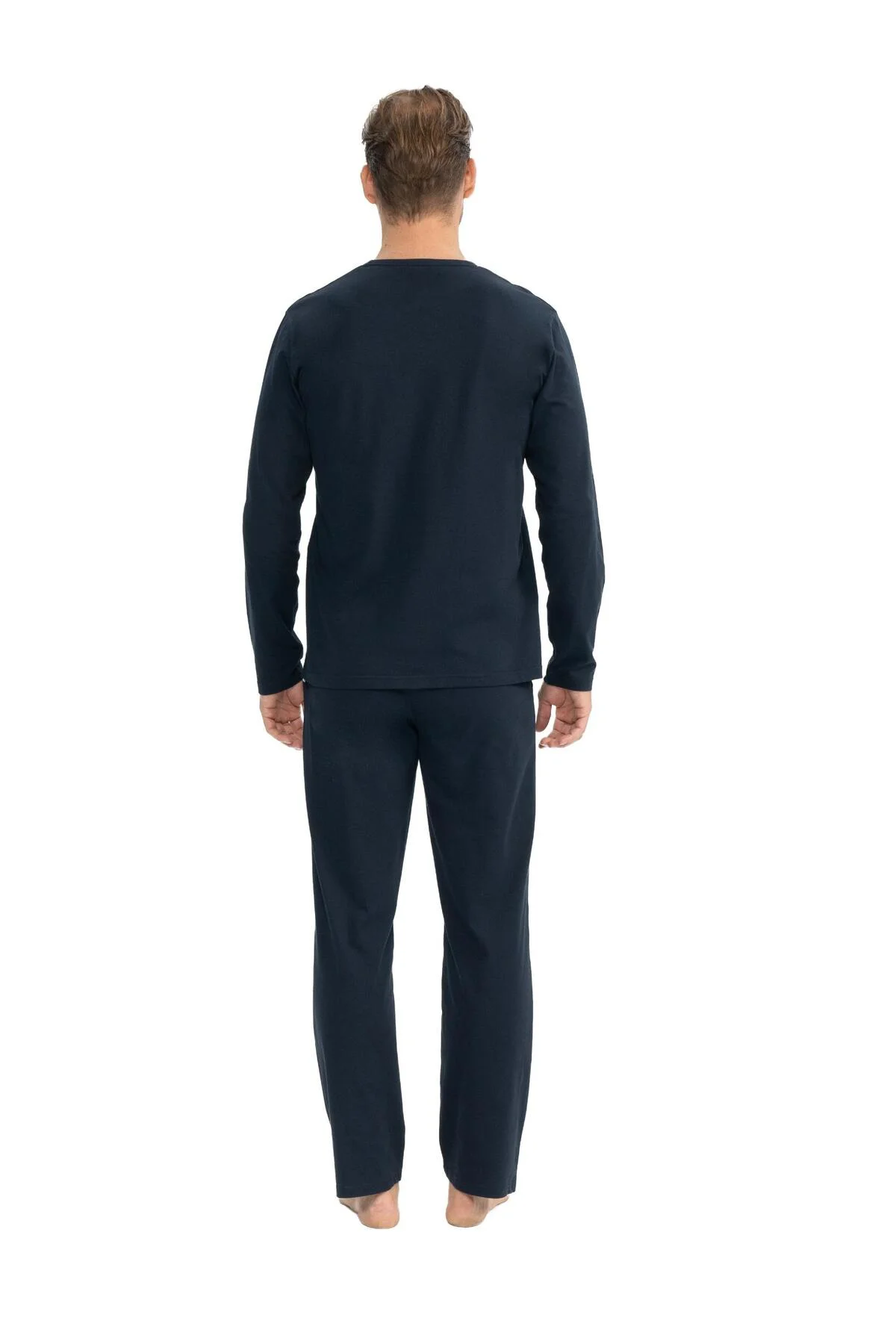 Erkek Uzunkol Mevsimlik Pijama Takım