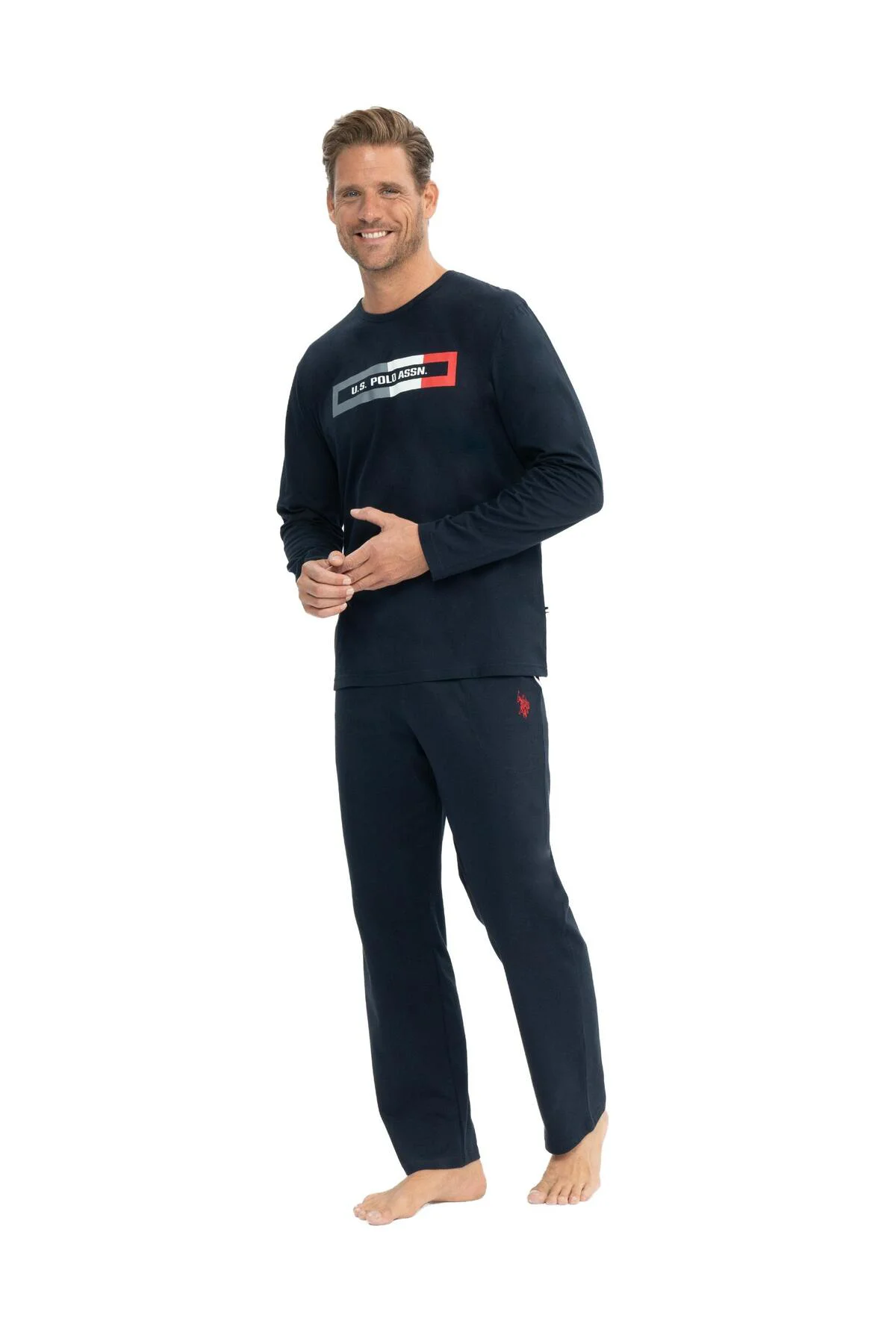 Erkek Uzunkol Mevsimlik Pijama Takım
