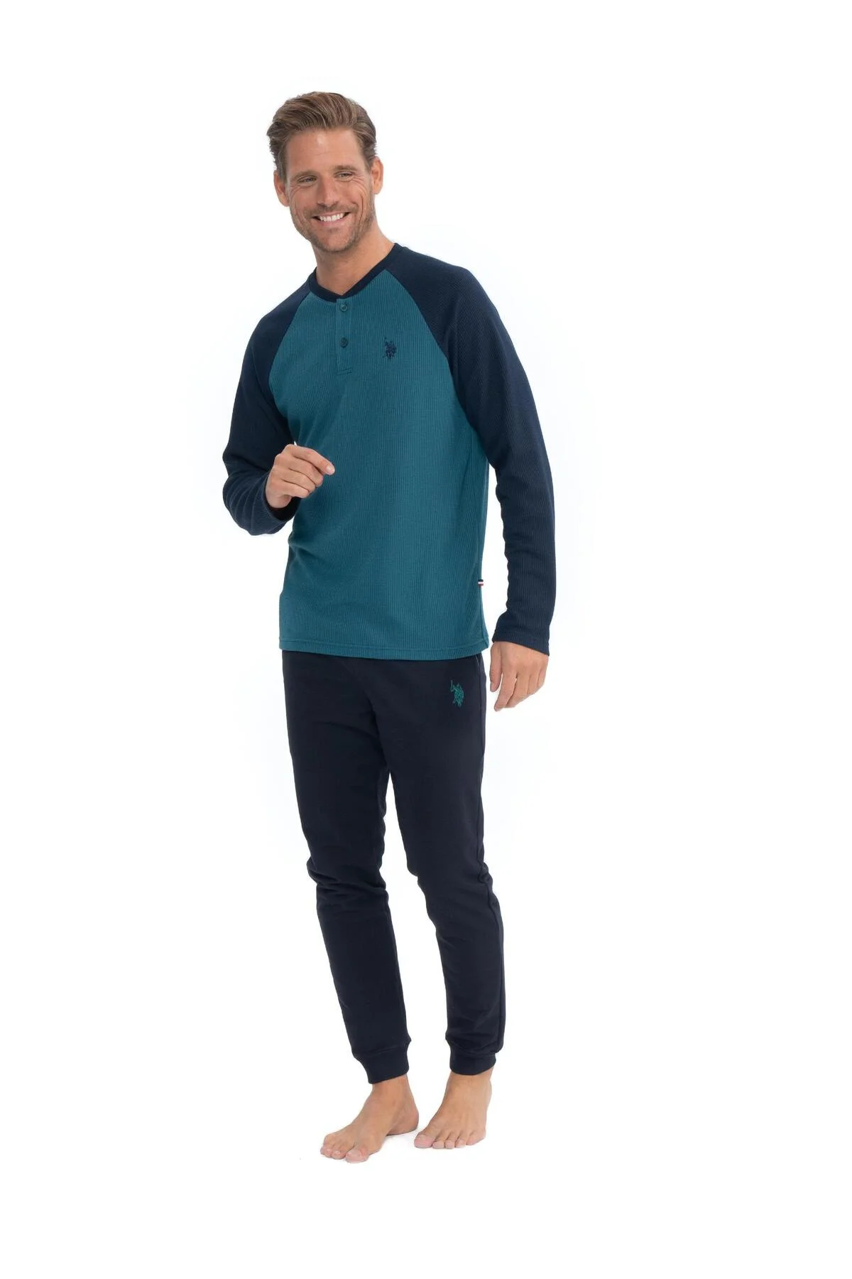 Erkek Uzunkol Pijama Takım
