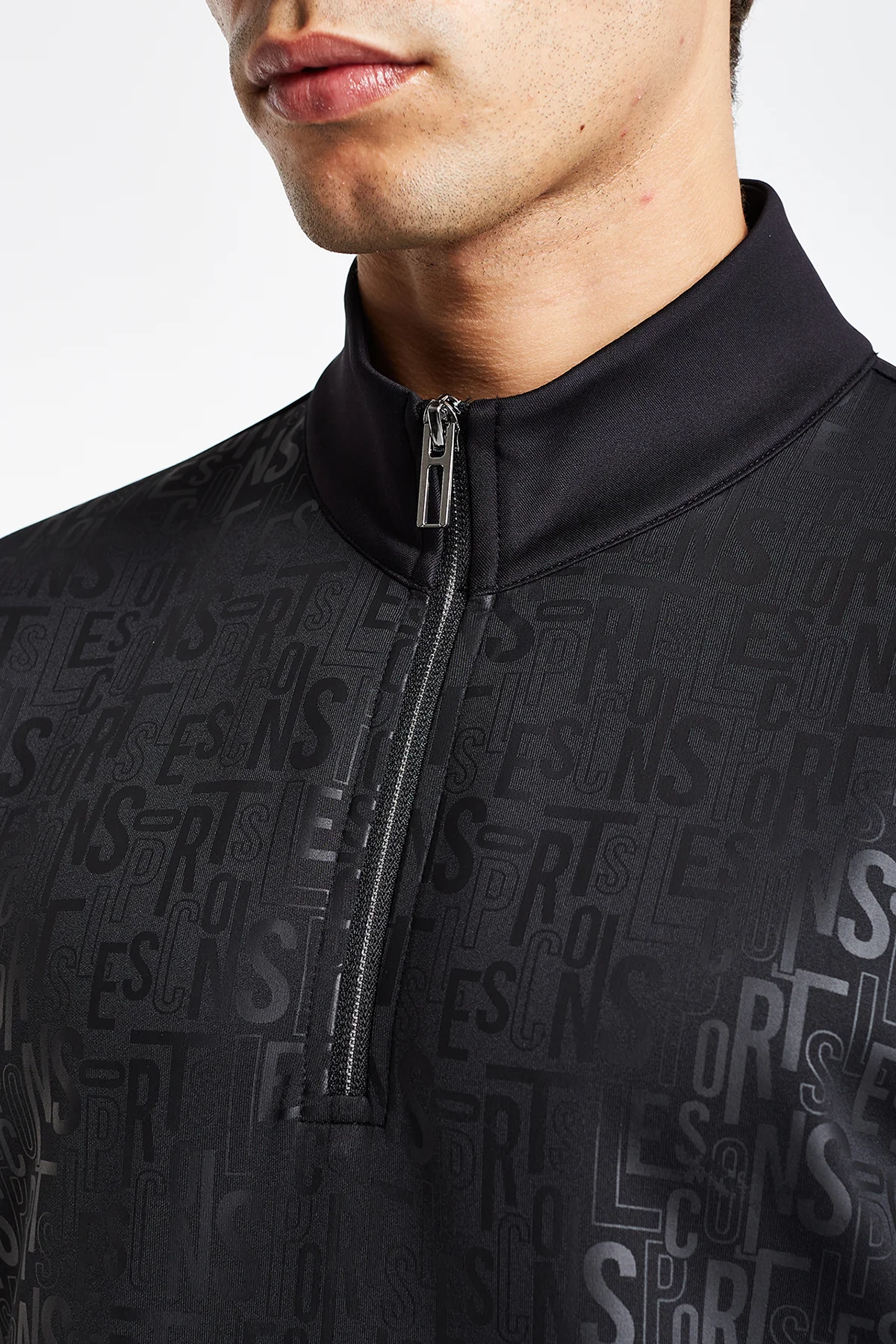 Erkek Yarım Fermuarlı Sweatshirt 24N-1137