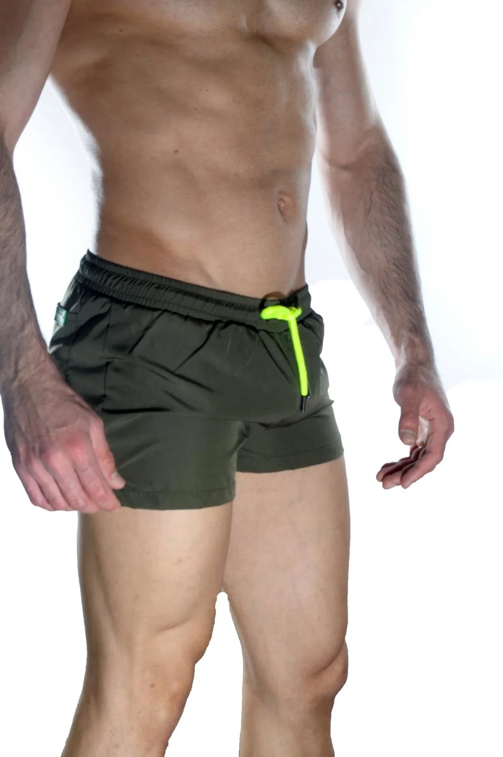 Erkek Yeşil Mini Mayo Short