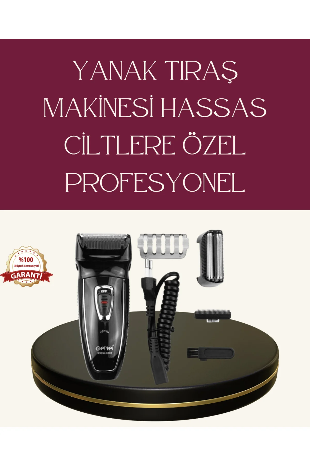 Erkekler İçin Folyo Başlıklı Tıraş Makinesi Erkekler İçin Folyo Başlıklı Tıraş Makinesi