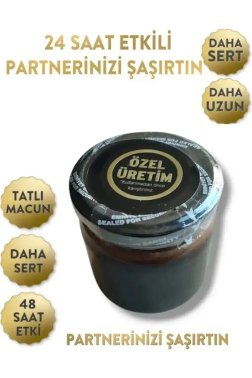 Erkekler Için Özel Üretim Macun Destekleyici Ürün 240 gr X 3 Adet
