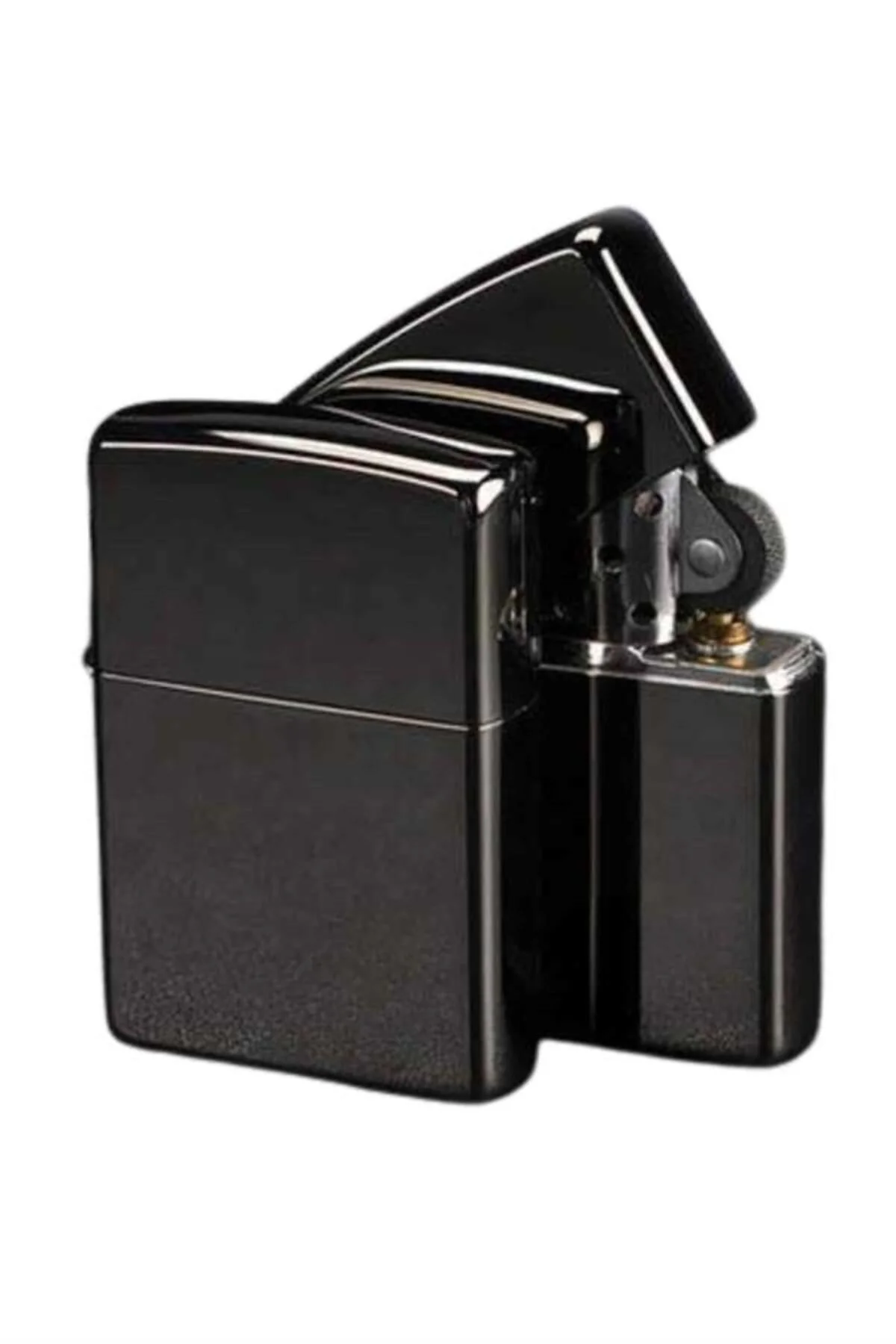 Erkeklere Özel Hediyelik Eşya Metalik Benzinli Çakmak Doldurulabi