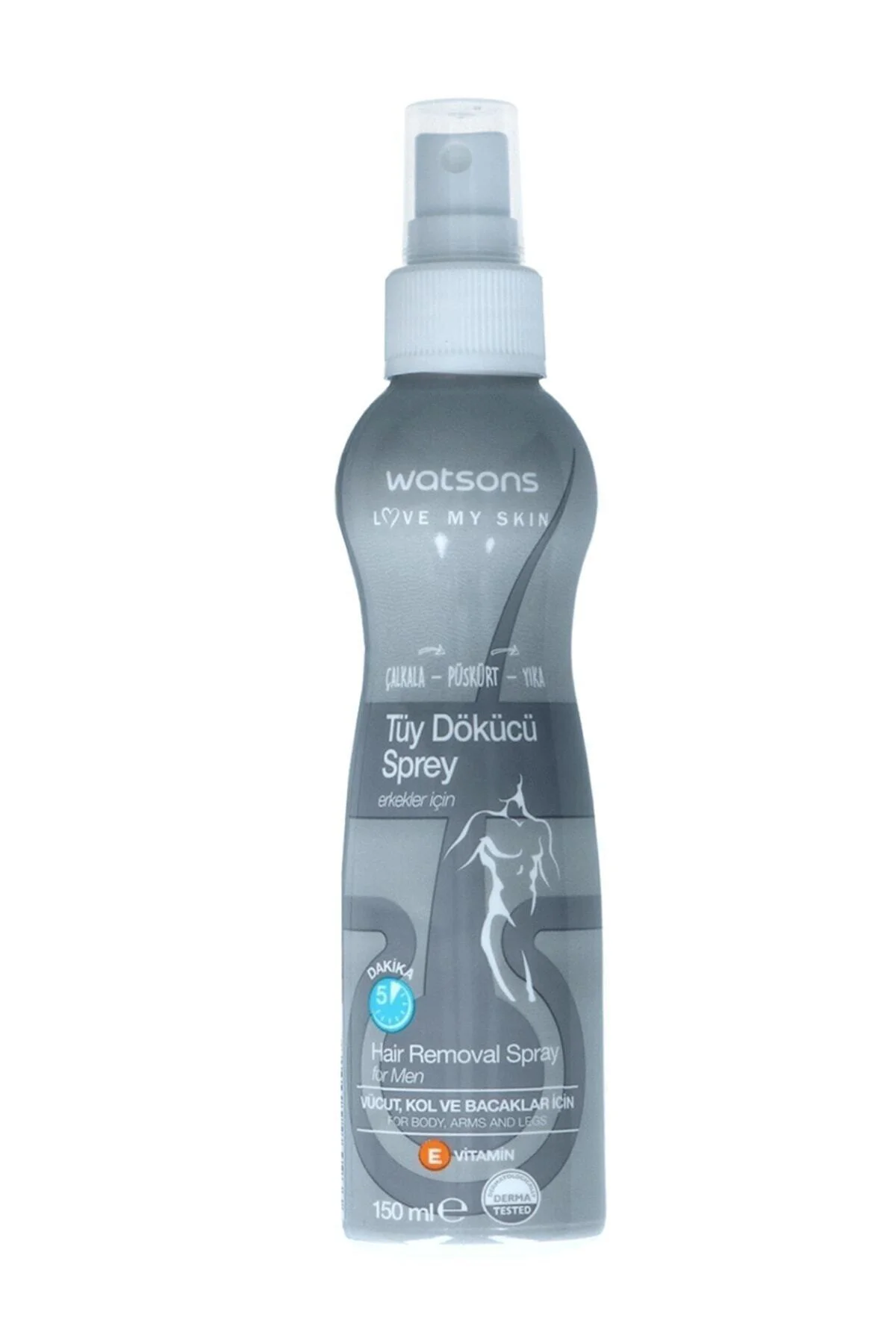 Erkeklere Özel Tüy Dökücü Sprey 150 Ml.