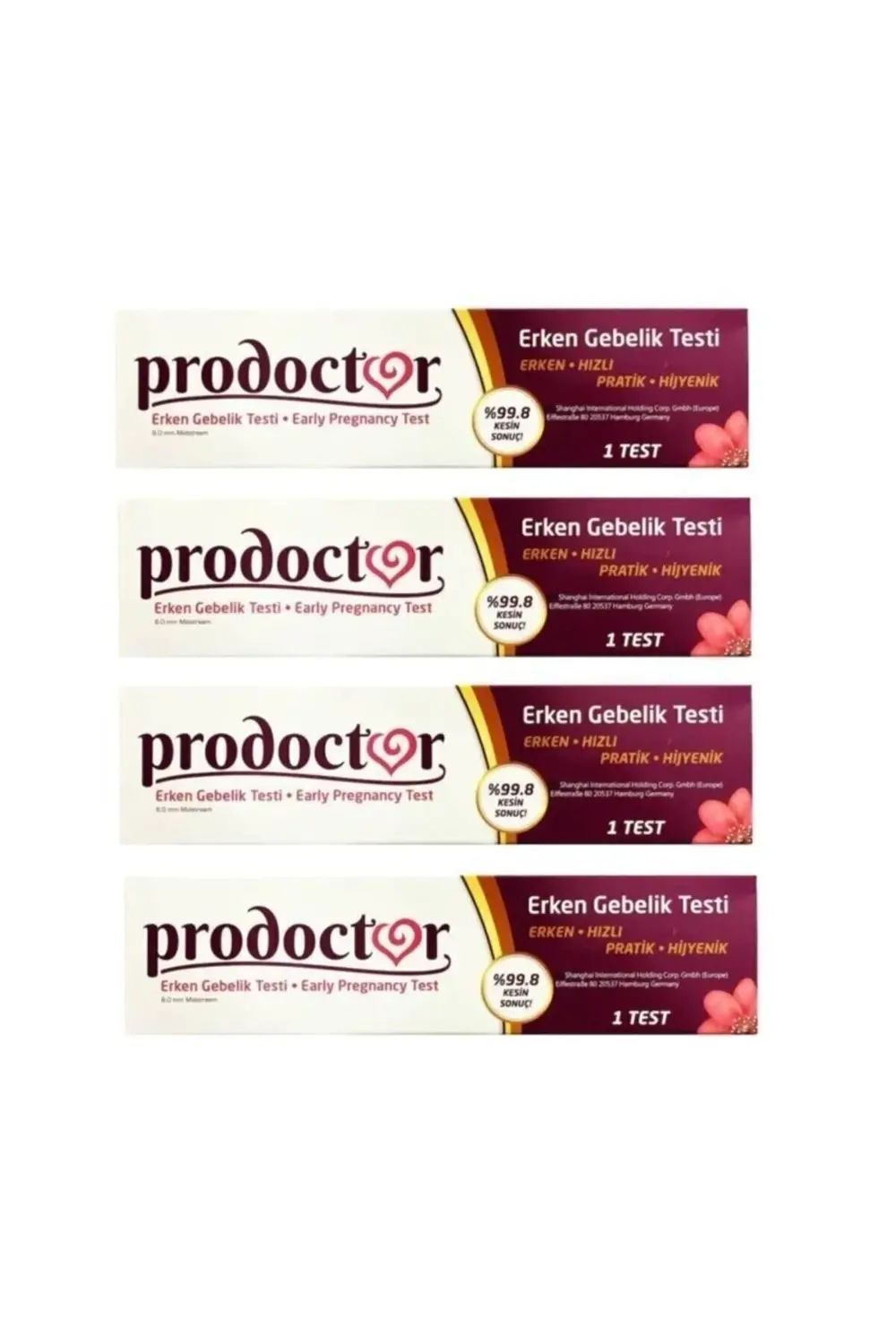 Erken Gebelik Testi 4 Adet
