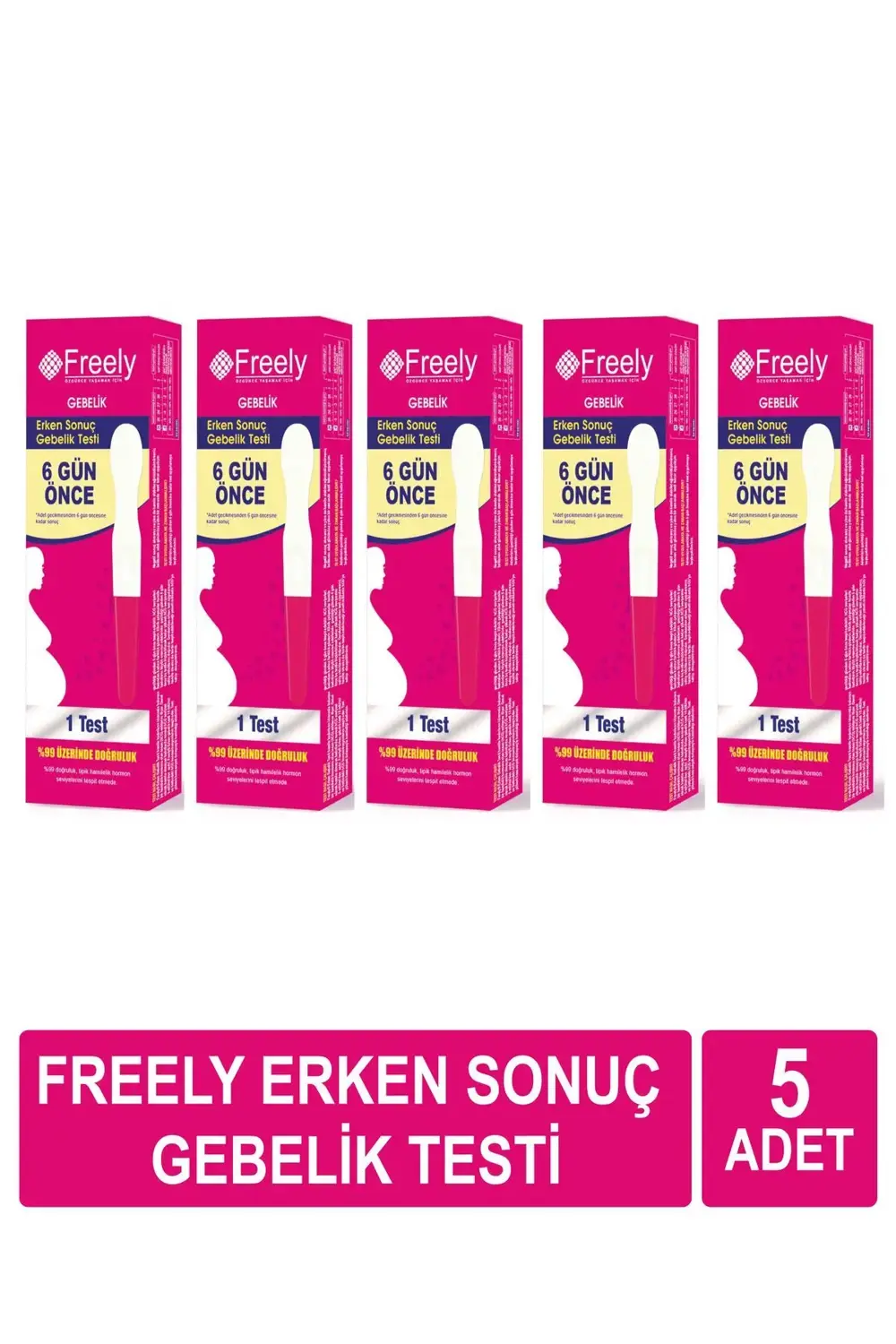 Erken Gebelik Testi 5 Adet