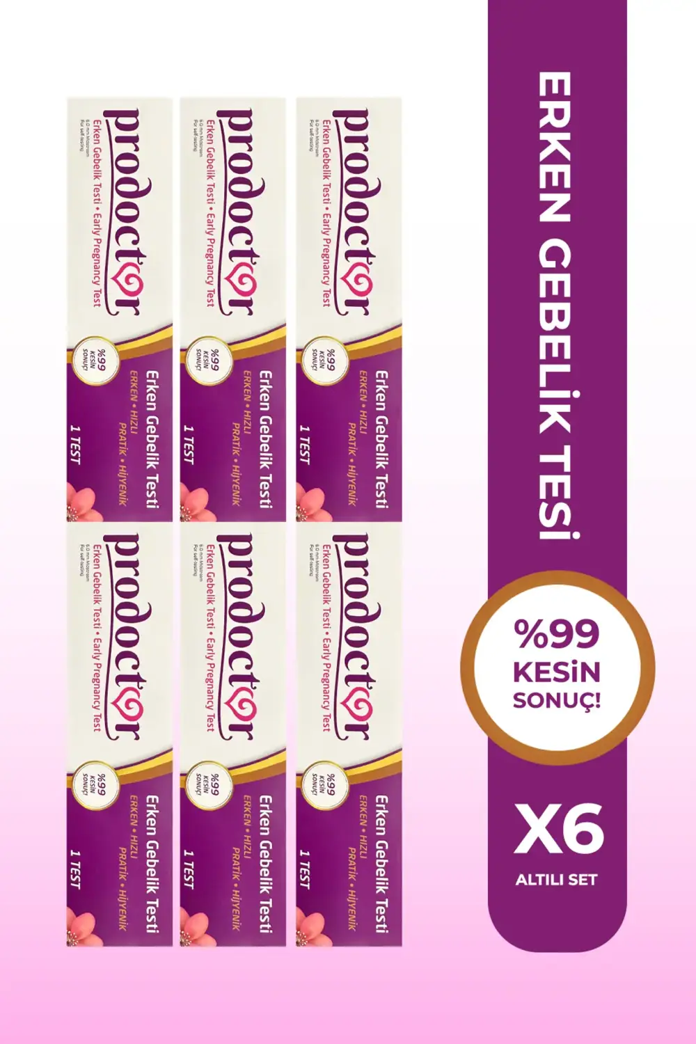 Erken Gebelik Testi 6 Adet