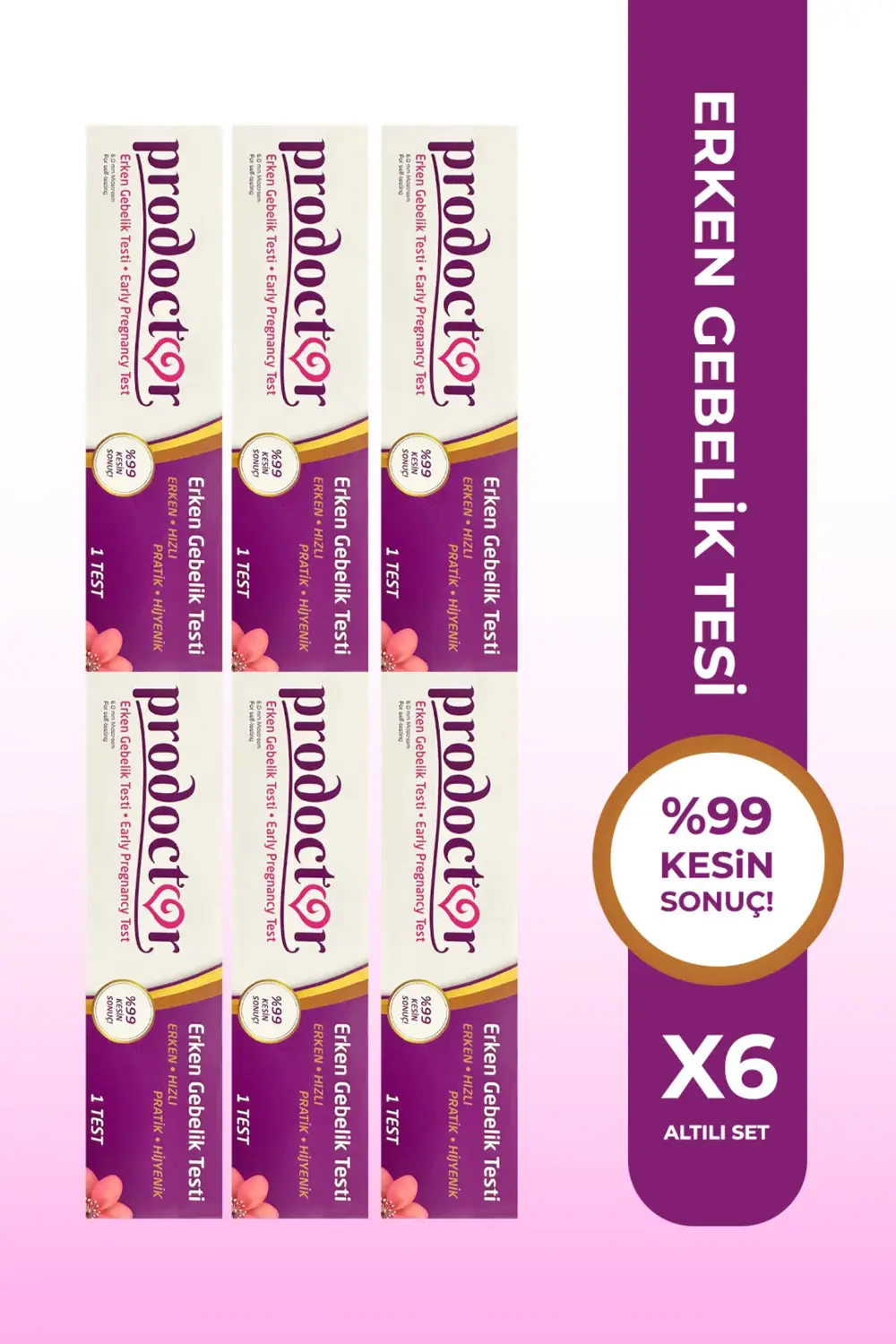 Erken Gebelik Testi 6 Adet