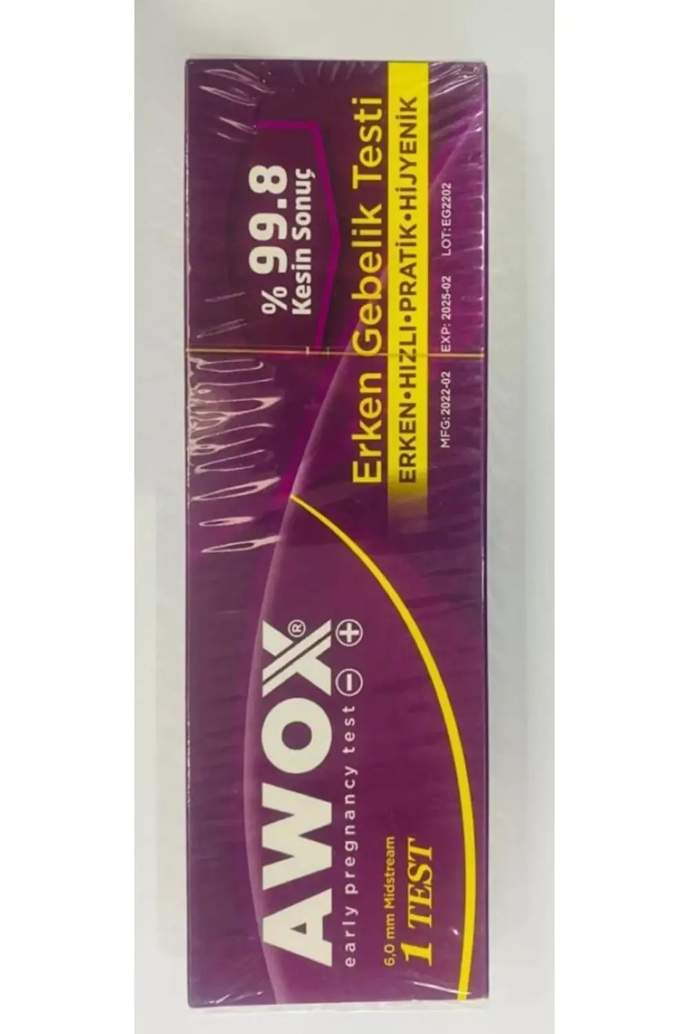 Erken Gebelik Testi X6