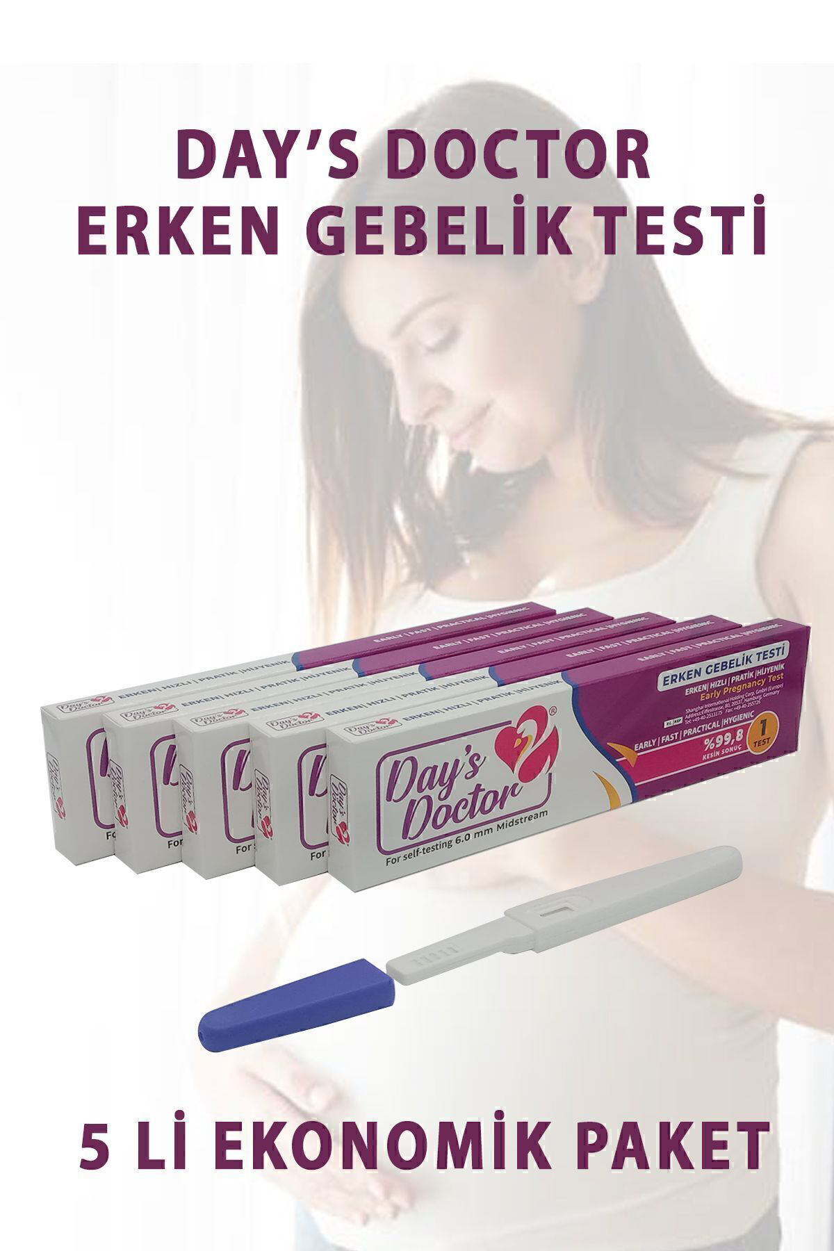 Erken Hızlı Gebelik-hamilelik Testi | Day's Doctor | Pratik | Hij