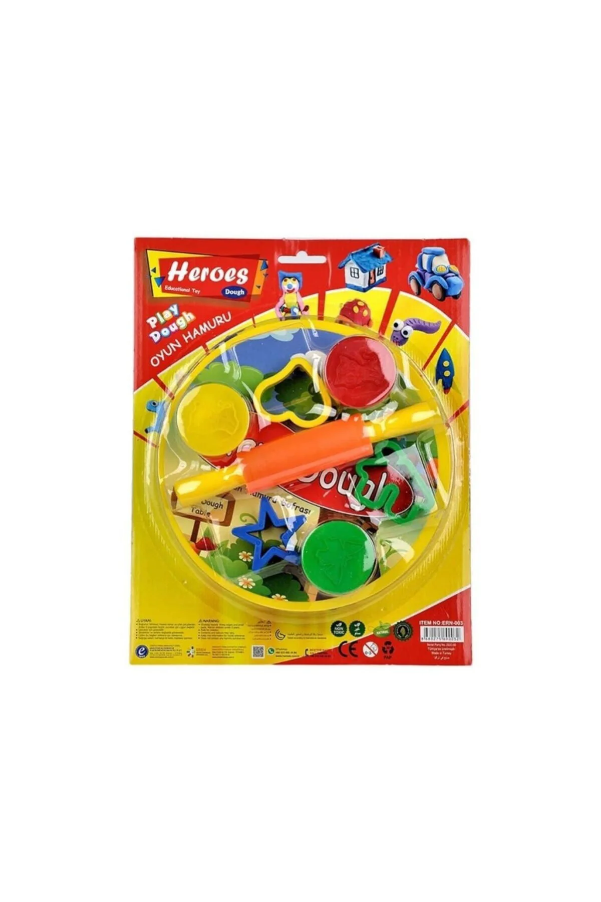 ERN-003 Sofralı Oyun Hamuru Seti - Eren Oyuncak
