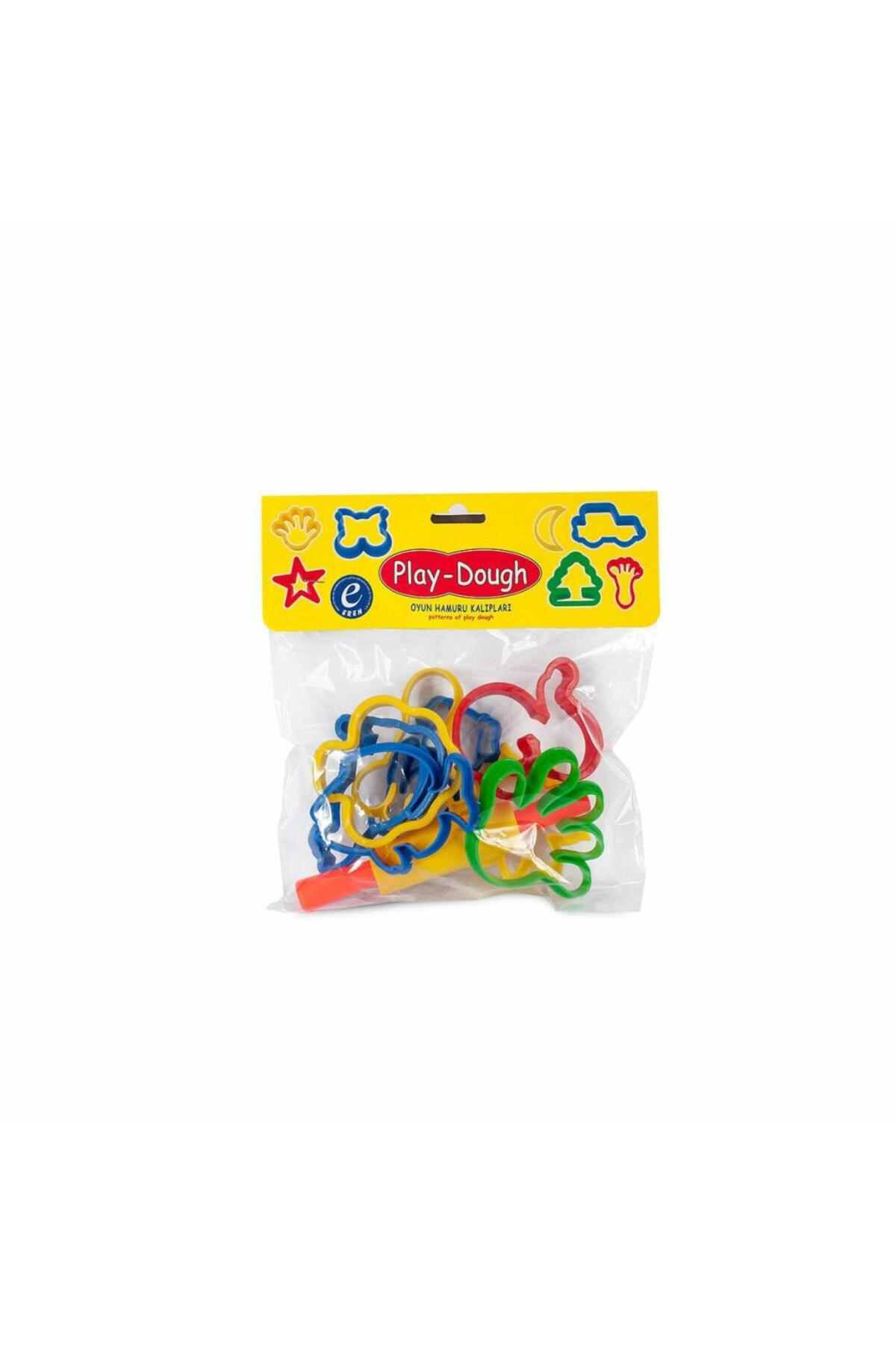 Nessiworld Ern-015 Poşetli Oyun Hamuru Kalıplar Büyük Şekiller - Eren Eğitic