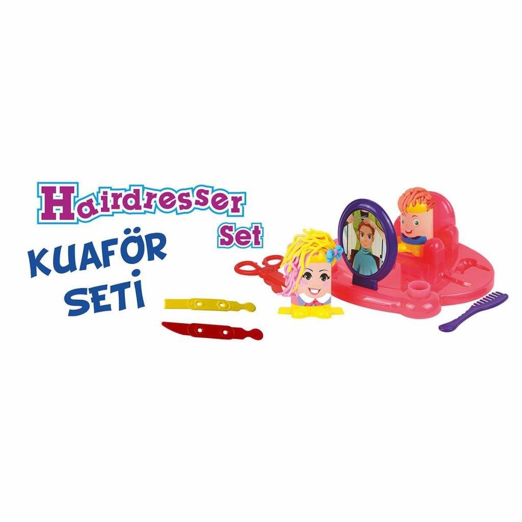 ERN-576 Heroes Kuaför Oyun Hamuru Seti - Eren Eğitici Oyuncak ERN-576 Heroes Kuaför Oyun Hamuru Seti - Eren Eğitici Oyuncak
