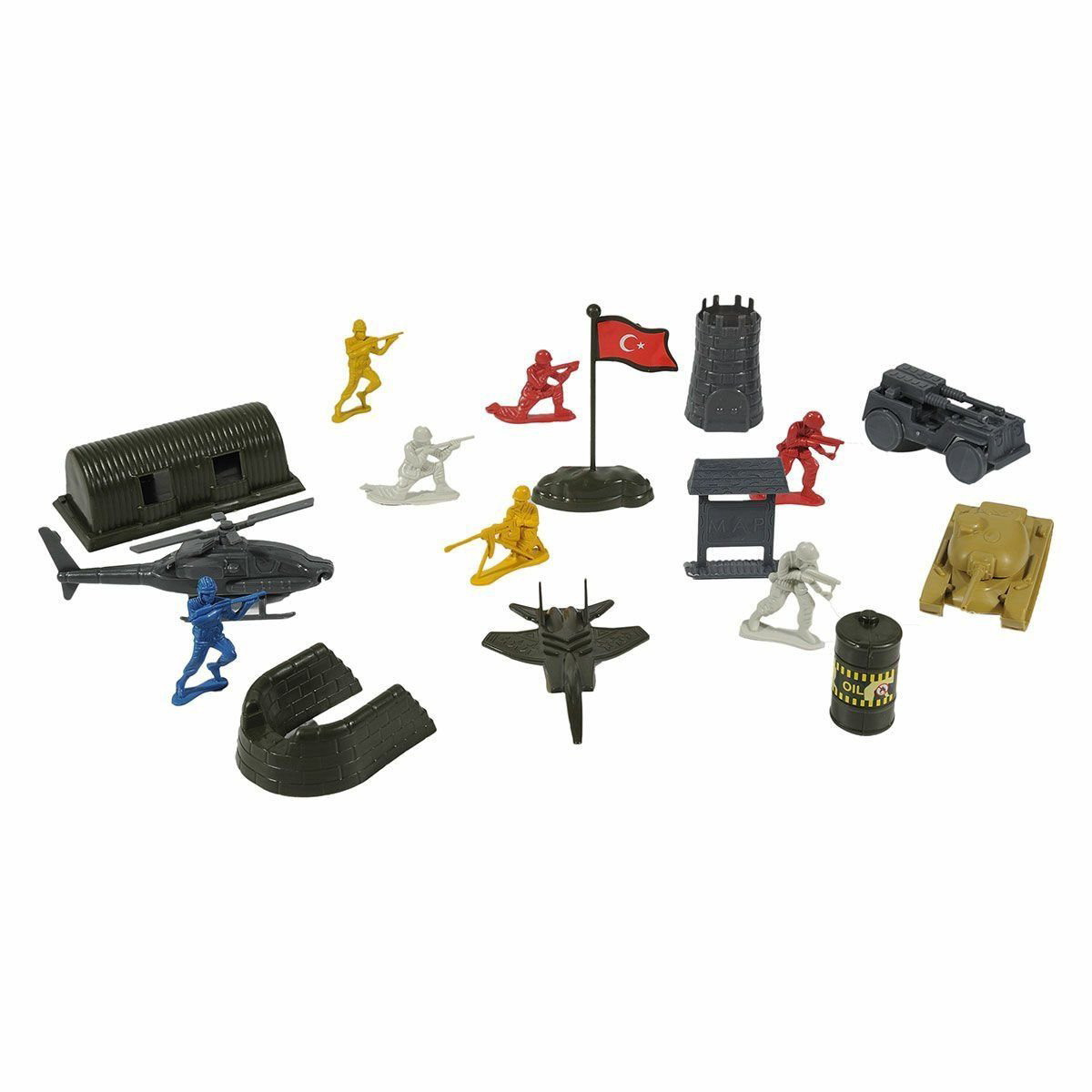 ERN-824 Heroes Toys Büyük Asker Seti