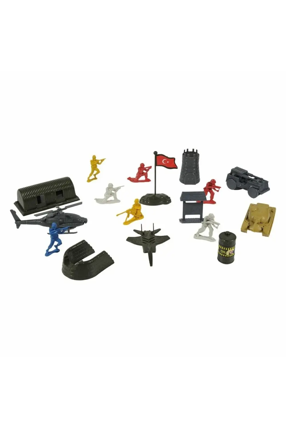 ERN-824 Toys Büyük Asker Seti - Eren Oyuncak