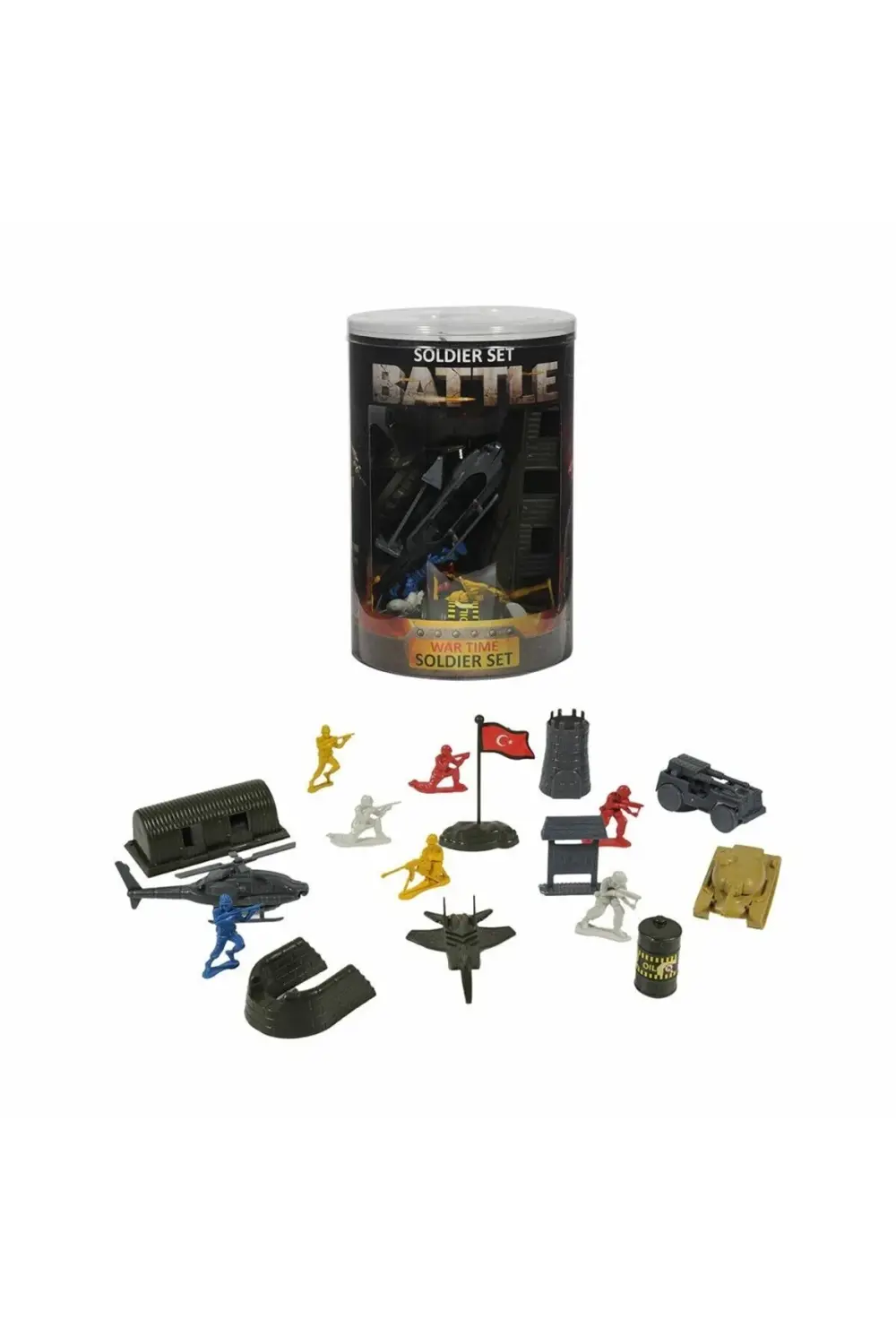 ERN-824 Toys Büyük Asker Seti - Eren Oyuncak