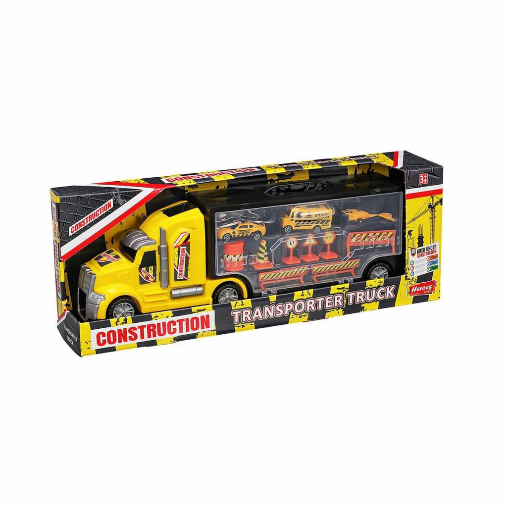 ERN-874 Heroes Toys Çantalı İnşaat Taşıyıcı Tır Seti - Eren Oyunc ERN-874 Heroes Toys Çantalı İnşaat Taşıyıcı Tır Seti - Eren Oyunc