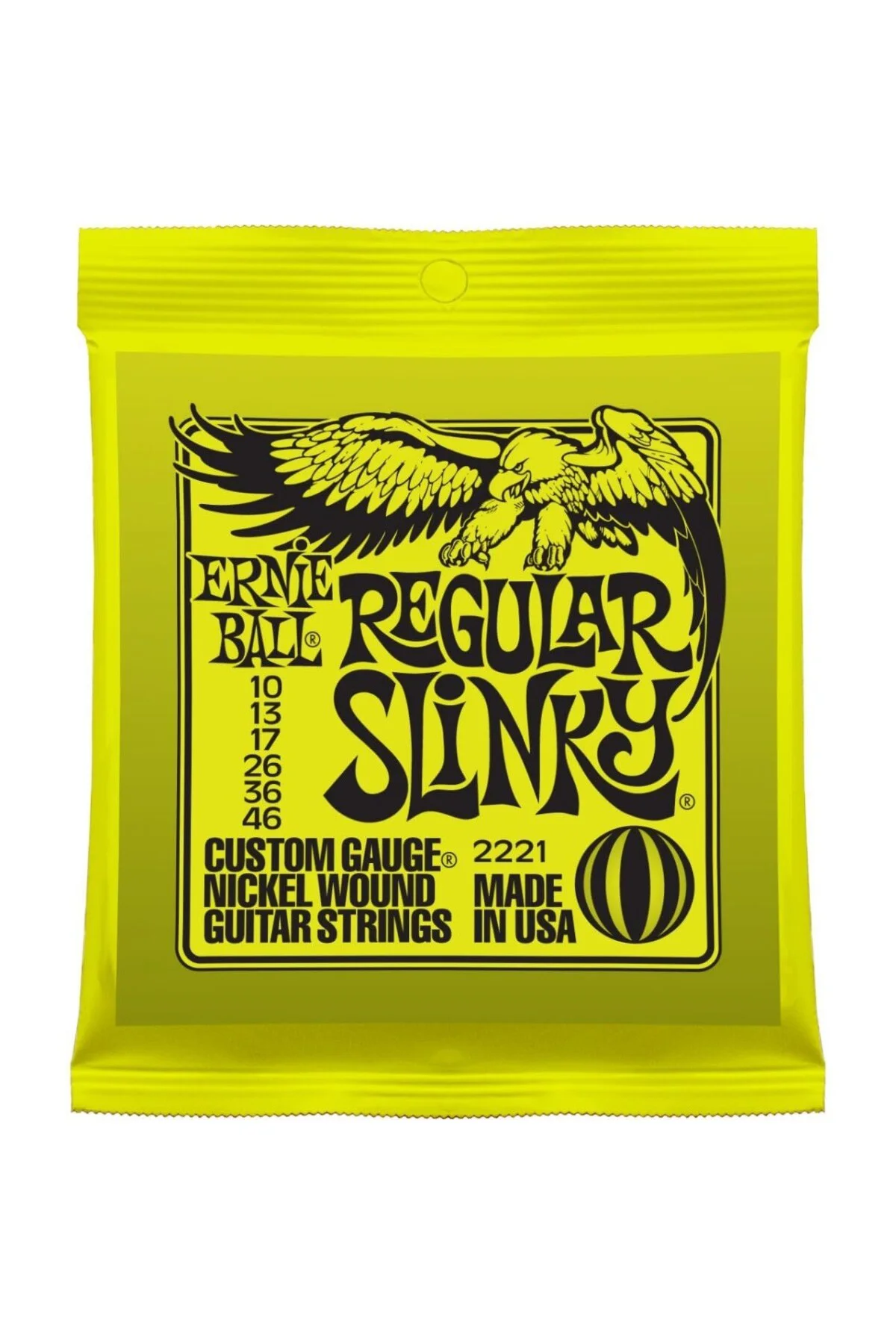 Ernie Ball P02221 Regular Slinky 10-46 Elektro Gitar Teli