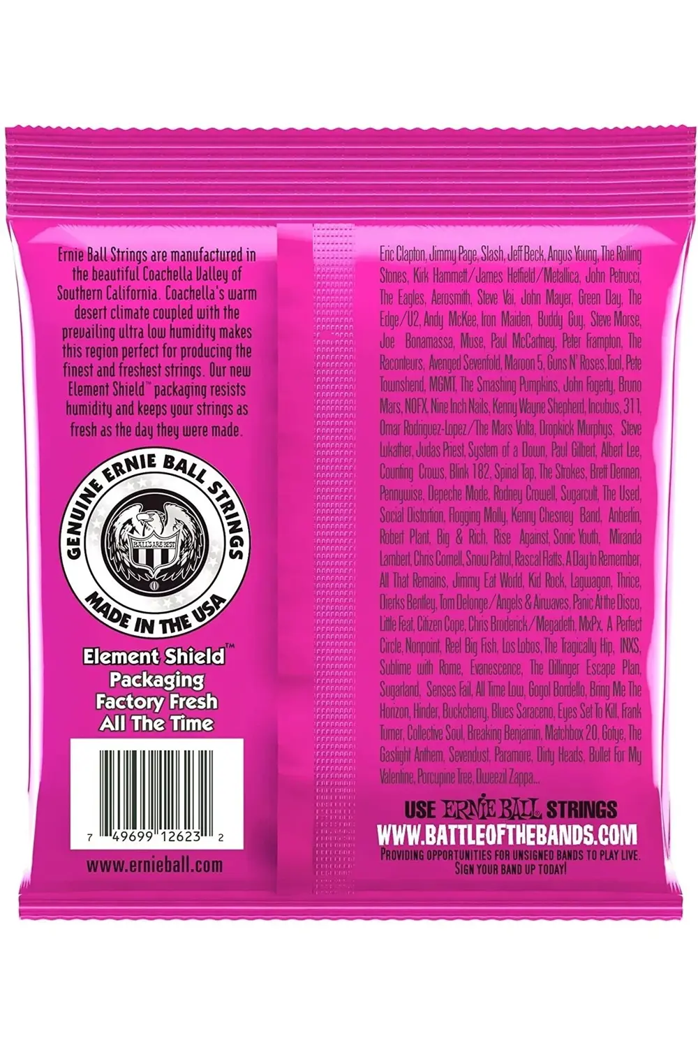 ErnieBall 2623 Regular Slinky (7 Telli) Elektro Gitar Teli 09-52