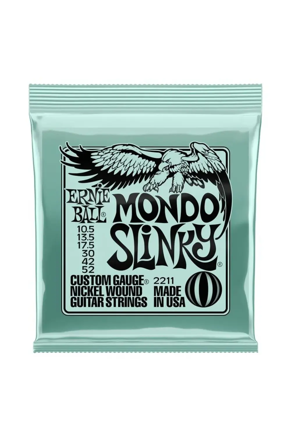 ERNIEBALL P02211 - Mondo Slinky Nickel Wound 10.5-52 Elektro Gita