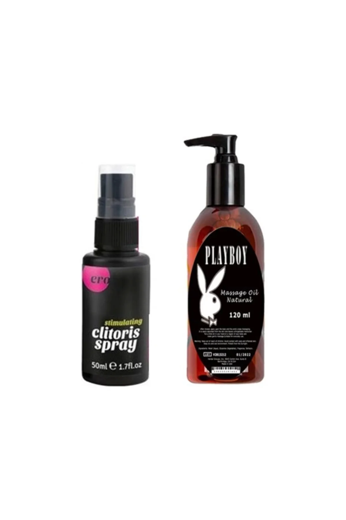 Ero & Playboy Kadın Bakım Seti - 50ml Sprey + 120ml Masaj Yağı | Intim Bakım Fiyatı, Yorumları ve Özellikleri