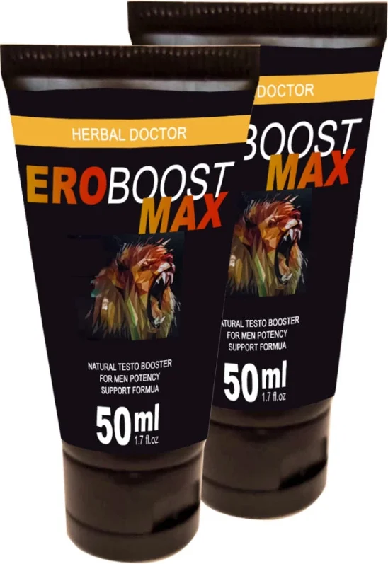 Eroboost Max 2 Adet Testo 50 ml Krem | Harici Uygulama Kremi