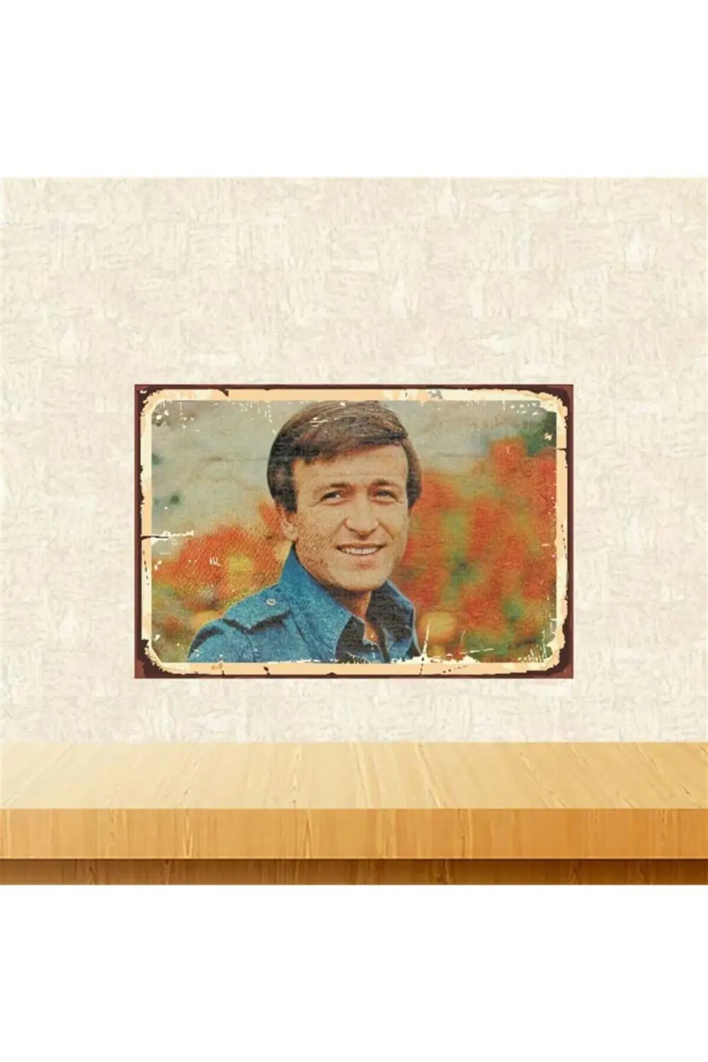 Erol Evgin Retro Ahşap Poster Tkfx3936 20x30 cm