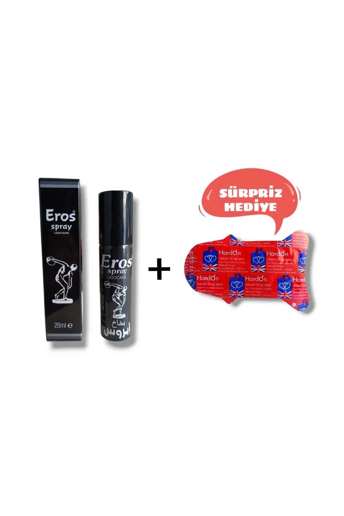 Eros 20 ml Geciktirici Dikleştirici Spray - Etkili ve Pratik Erkek Bakım Ürünü
