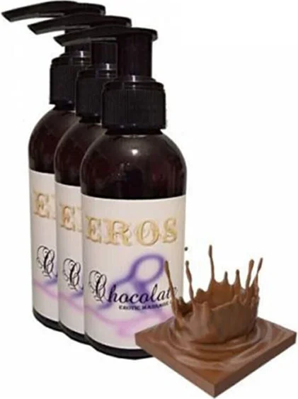 Eros Çikolata Aromalı Masaj Yağı 3'lü Set (3x200ml) - Romantik Anlar İçin Özel Fiyatı, Yorumları ve Özellikleri