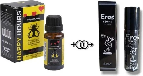 Eros Happy Hours Kadın Spreyi ve Damlası - Özel Parfüm Seti Fiyatı, Yorumları ve Özellikleri