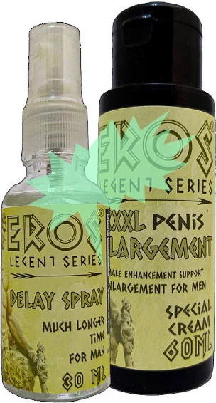 Eros Legent Erkek Stop Spreyi ve Boyutlandırıcı Krem Seti - 30ml Sprey + 60ml Krem Fiyatı, Yorumları ve Özellikleri