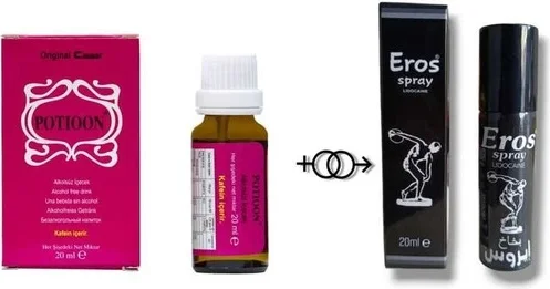 Eros Potıoon Kadın Spreyi ve Damla Seti - Özel Çiftler İçin Aromatik Dokunuş Fiyatı, Yorumları ve Özellikleri