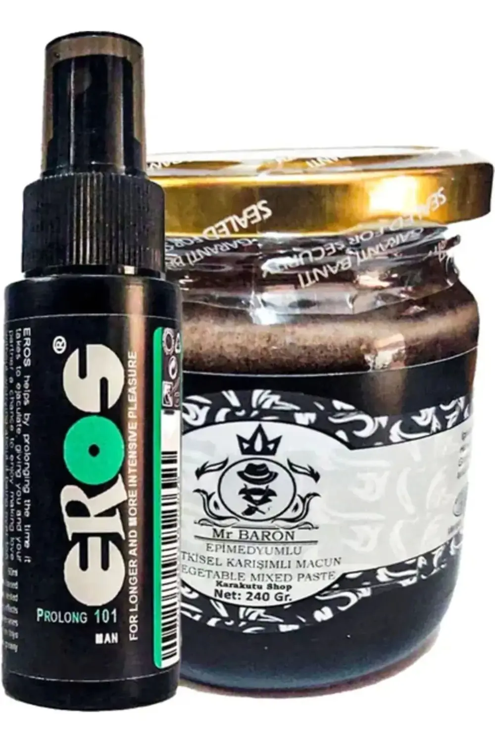 Eros Pro 101 Büyük Boy Sprey 60 ml Mr Baron Erkeklere Özel 240 gr