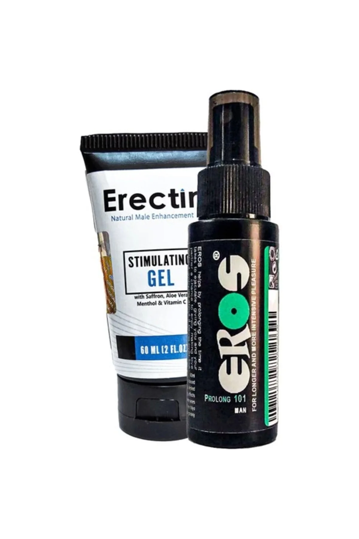 Eros Time Stop Sprey ve Erektin Stimul Gel - 60 ml + 60 ml Erkekler İçin Özel Set Fiyatı, Yorumları ve Özellikleri
